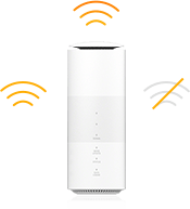 5G対応の高速通信