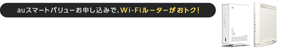 Wi-Fiルーターレンタル料600円(税込660円)が永年半額！