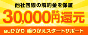 auひかりスタートサポート